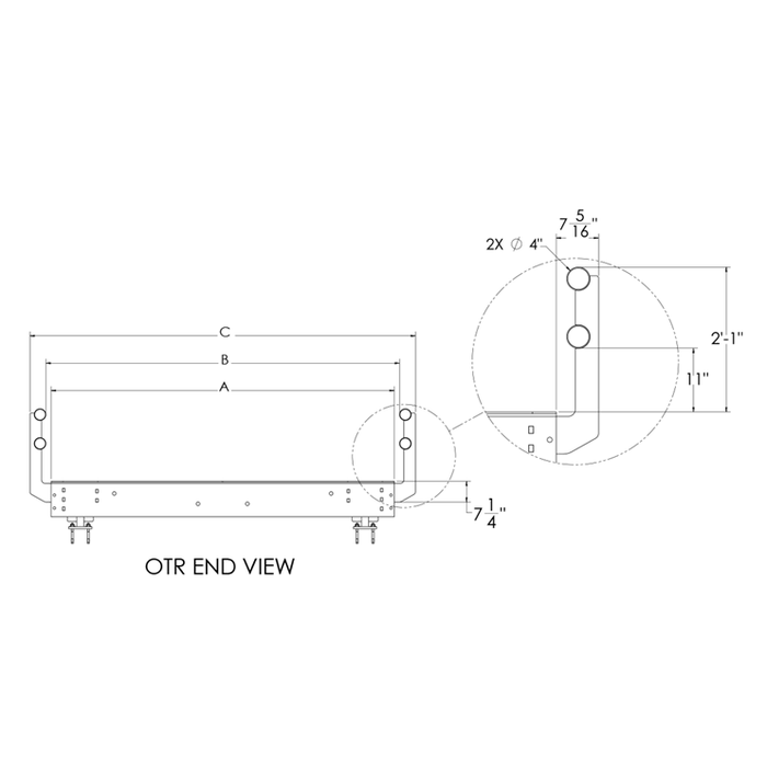 SURVIVOR® OTR Steel Deck Truck Scale (12 Ft)