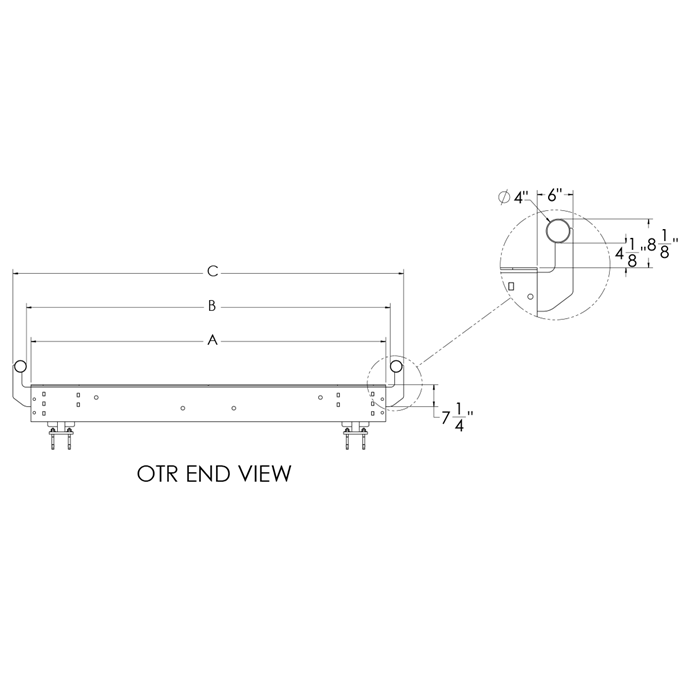 SURVIVOR® OTR Steel Deck Truck Scale (12 Ft)