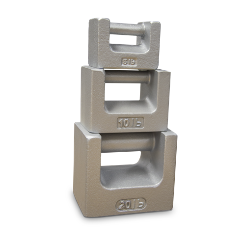 Cast Iron Calibration Weights - Grip Handle