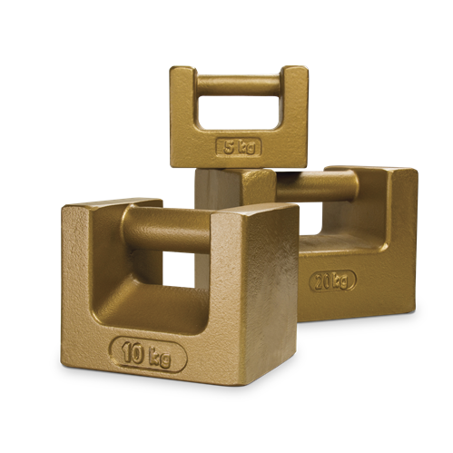 Cast Iron Calibration Weights - Grip Handle