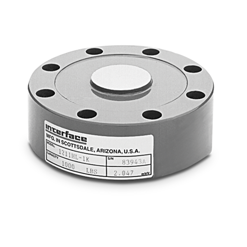 Interface 1200 Series Alloy Steel/Aluminum Compression Canister Load Cell