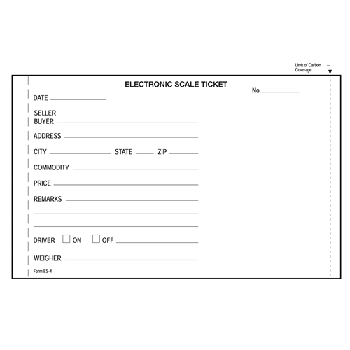 Electronic Scale Tickets | Rice Lake