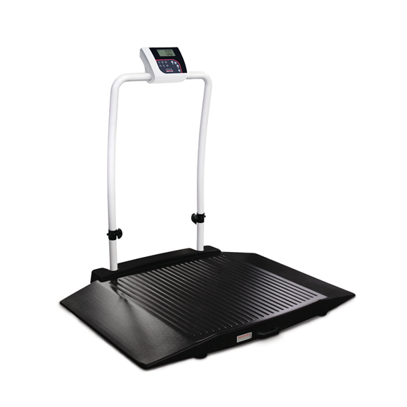 Rice Lake VS-35 Dual-ramp with Handrail Companion Animal Scale