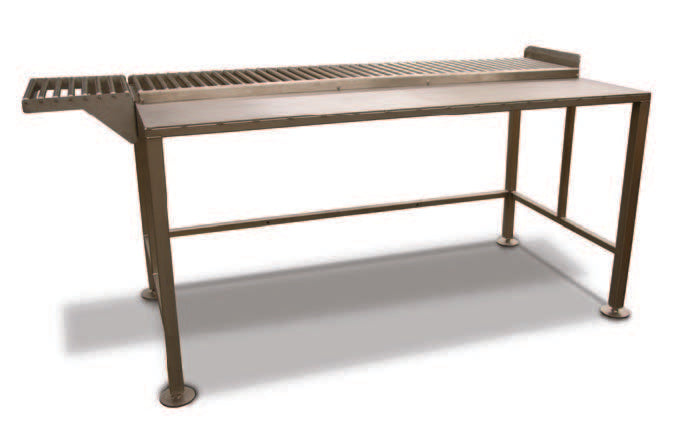 Wrapper Roller Pack-off Tables and Conveyors