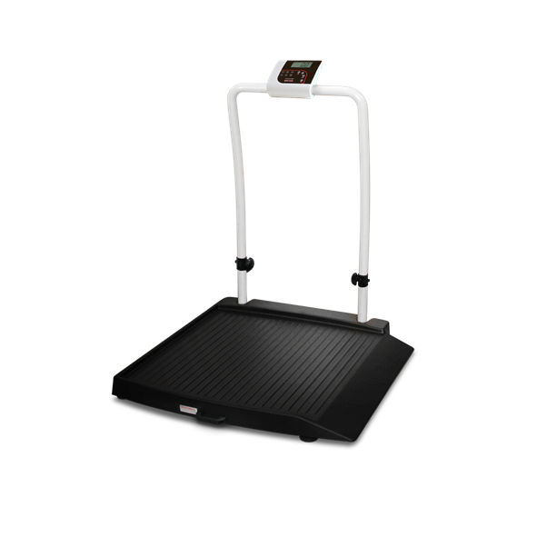 Rice Lake VS-34 Single-ramp with Handrail Companion Animal Scale