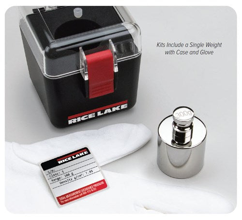 25 kg - 1 g Calibration Weight, ASTM Class 4 (Kit with Case)