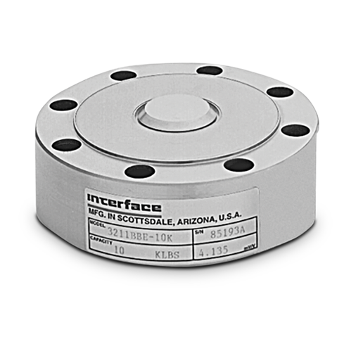 Interface® 3200 Series Stainless Steel, Compression Disk Load Cell