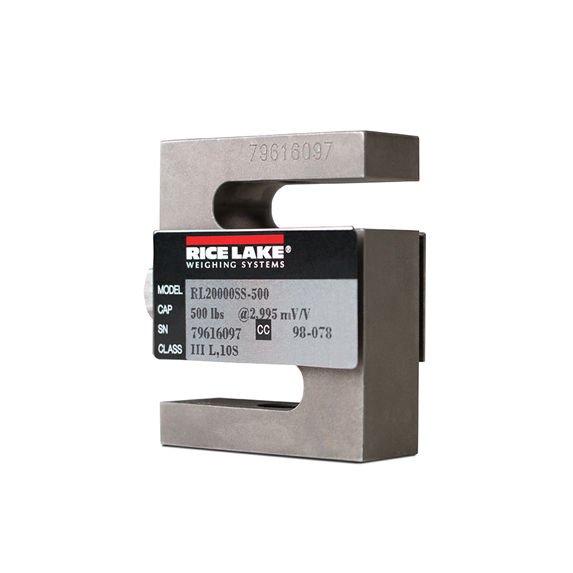 Rice Lake RL20000SS Stainless Steel, S-Beam Load Cell