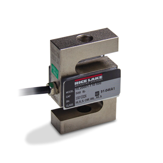 Rice Lake RL20001I Alloy Steel, S-Beam Load Cell