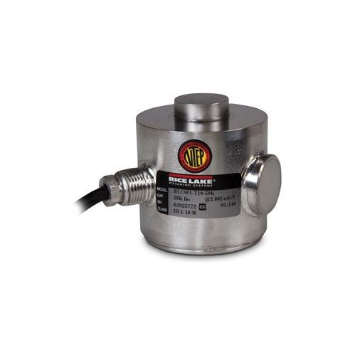 Rice Lake RLCSP1 Stainless Steel, Compression Canister Load Cell