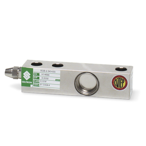 Rice Lake VPG Celtron SQB-HSS Stainless Steel, Single-Ended Beam Load Cell
