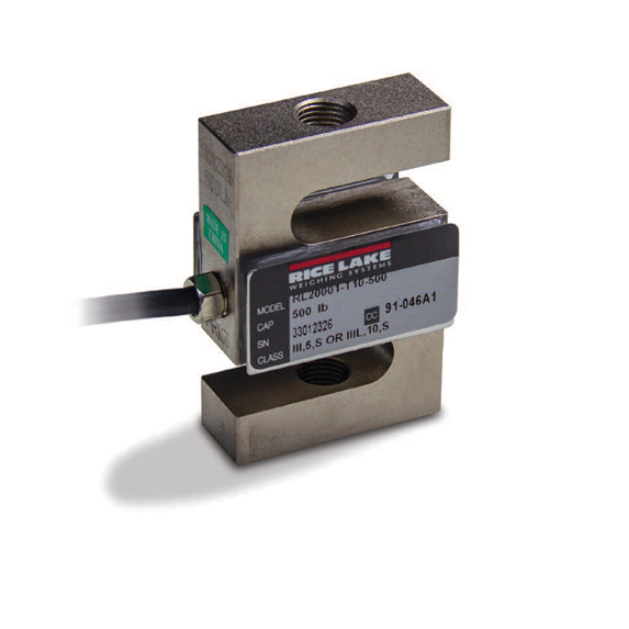 Rice Lake RL20000FLS Stainless Steel, S-Beam Load Cell