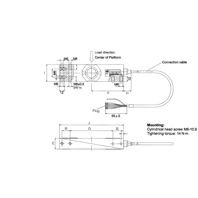 Rice Lake RLPWM15HE Stainless Steel, Single Point Load Cell