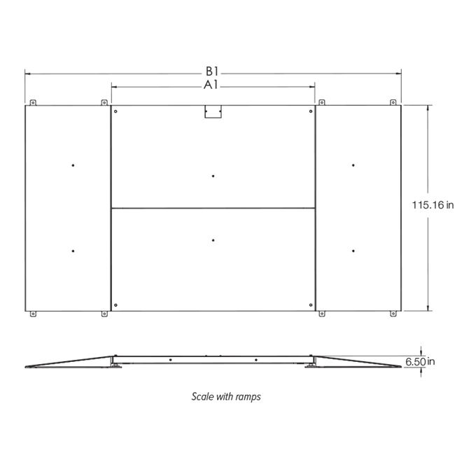 RoughDeck® AX-1 Axle Scale