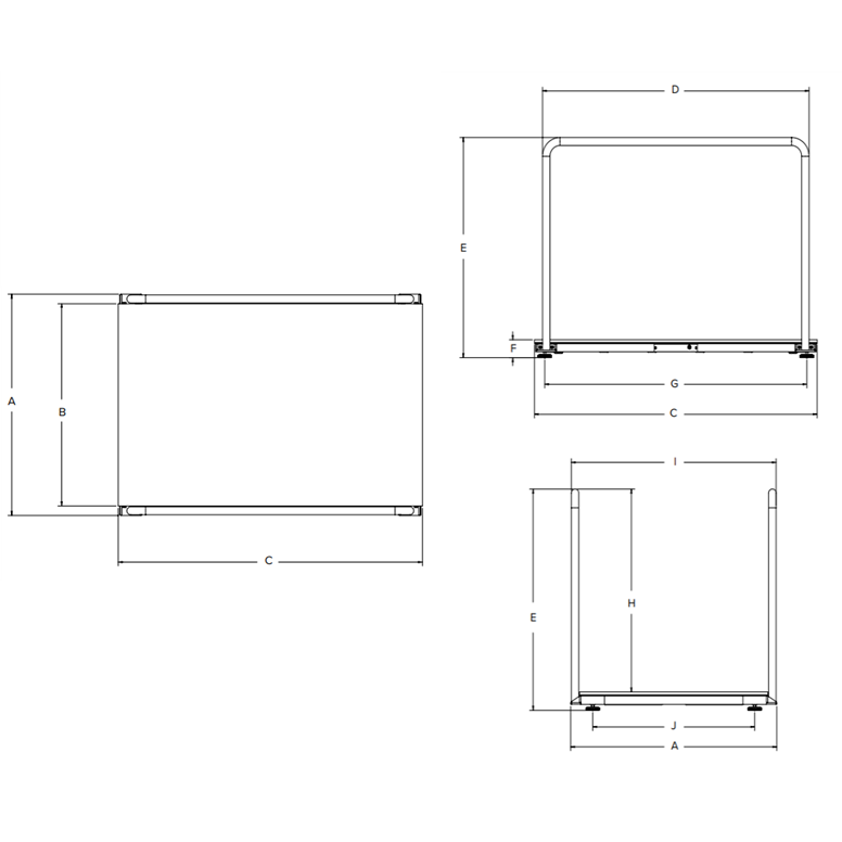 RoughDeck® EQ Equine Floor Scale and Indicator Package