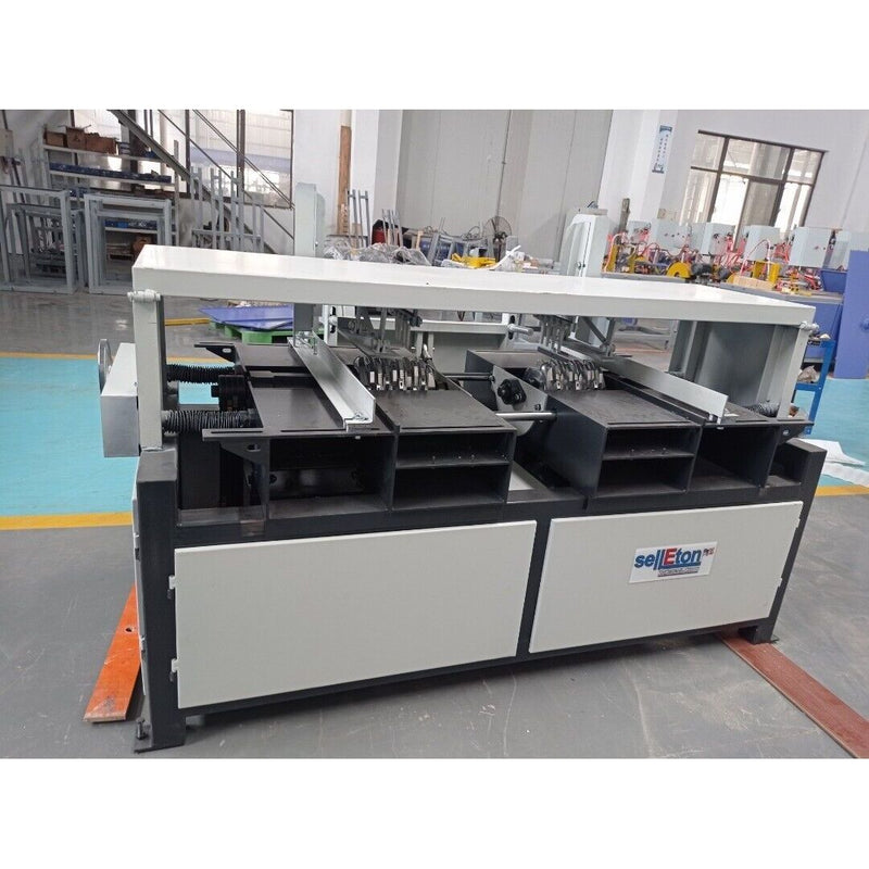 Selleton Auto Pallet Nailer + Notcher | 400 Pallets/Day | U.S. Standard Wood Pallet Machine