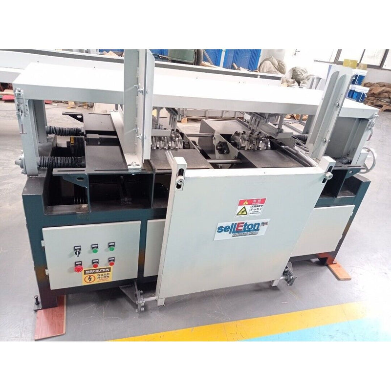 Selleton Auto Pallet Nailer + Notcher | 400 Pallets/Day | U.S. Standard Wood Pallet Machine