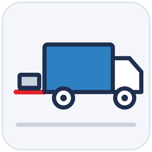 Lift gate delivery