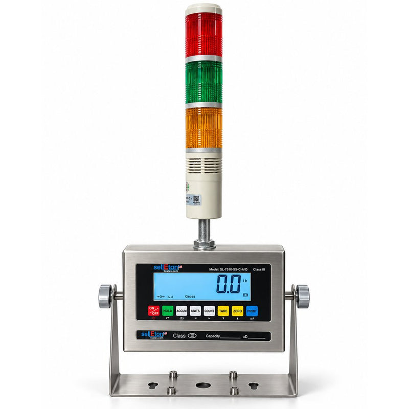 SellEton SL-7510 4-20mA analog output with stack light