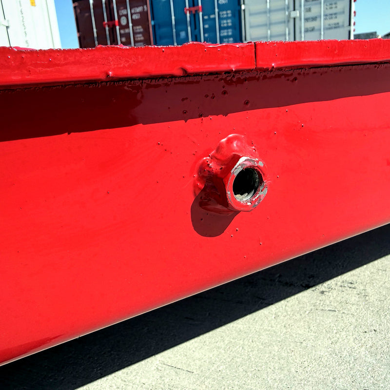 SellEton SL-900 10' x 10' floor scale, side channel with load cell cable fitting