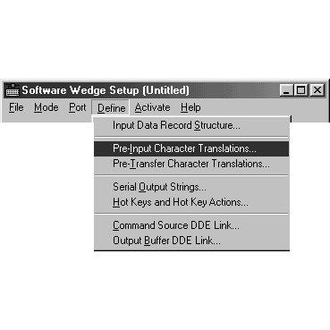 WinWedge® TAL Wedge Software