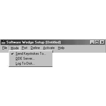 WinWedge® TAL Wedge Software