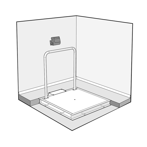 Rice Lake VS-37 In Floor Large Animal Scale