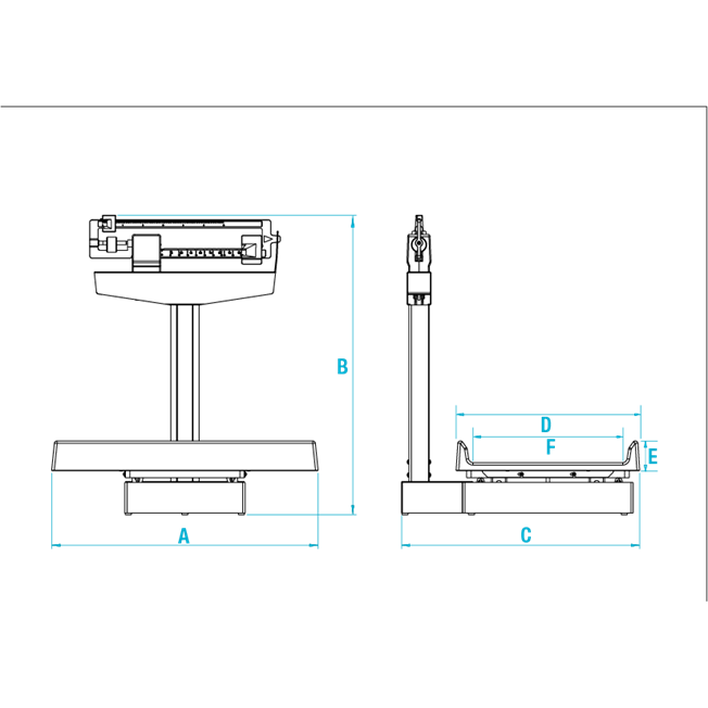 RL-MIS Mechanical Baby Scale