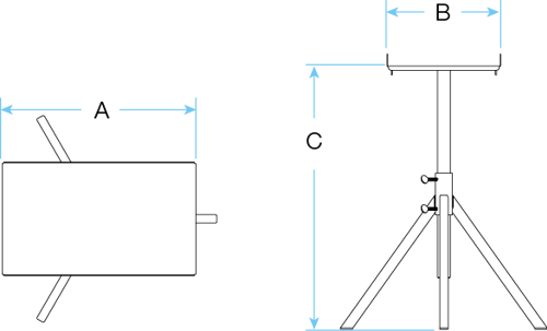 Wrapper In-feed Tray Stand