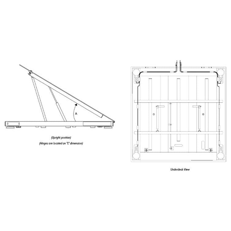 RoughDeck® QC Quick Clean Floor Scale