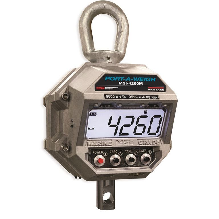 MSI-4260M Port-A-Weigh Marine Crane Scale