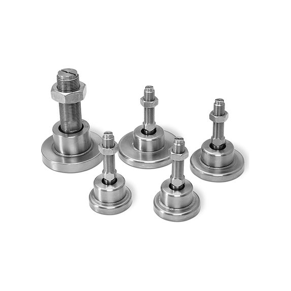 Captured Ball Floor Scale Leveling Feet | Rice Lake