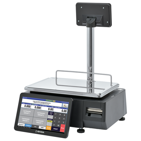 Ishida Uni-8 Price Computing Scale with Printer and Color Touchscreen