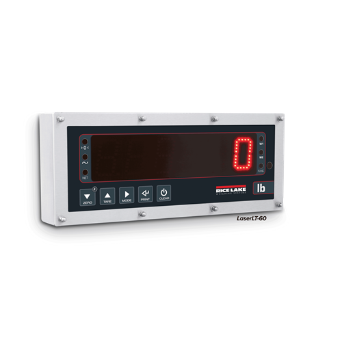LaserLT-60 and LaserLT-100 Remote Displays/Weight Indicator