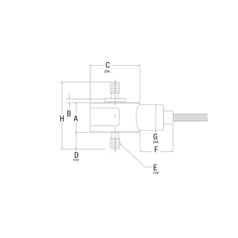 Interface® WMC Miniature Sealed Tension/Compression Load Cell
