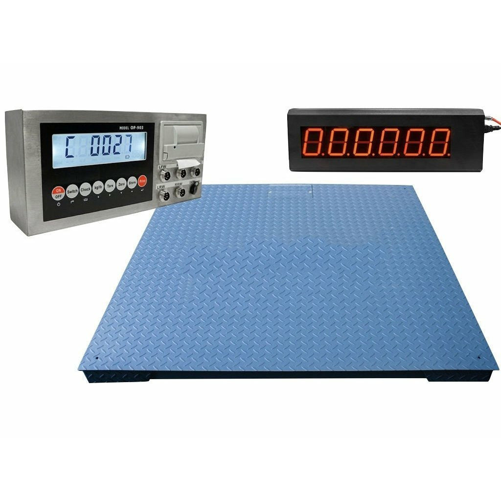 Heavy Duty 20,000 60 Weigh Beam System Scale With Display