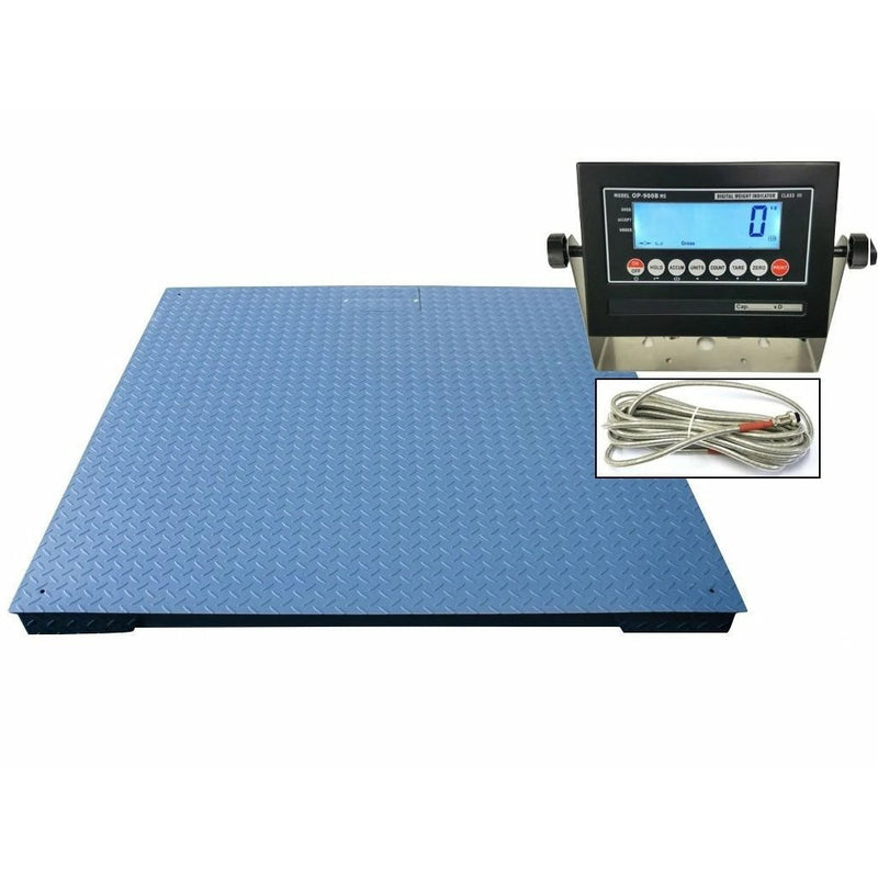 SellEton SL-700-6x6-NN Heavy Duty Industrial Floor scale 6’ x 6' ( 72" x 72" )