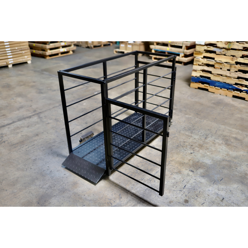 SL-920-2k Industrial portable floor Scale for Small Animals up to 2000 lbs