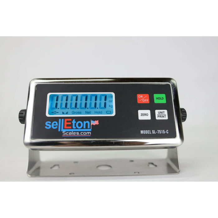 SellEton Replacement SL-7515-C Indicator, Compatible with any floor scale or bench scale!