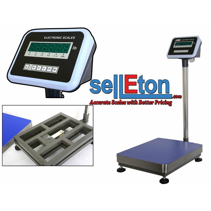 SellEton Z-B800-1620 16" x 20" Industrial Shipping postal Warehouse / Bench scale 800 lbs x 0.05 lb