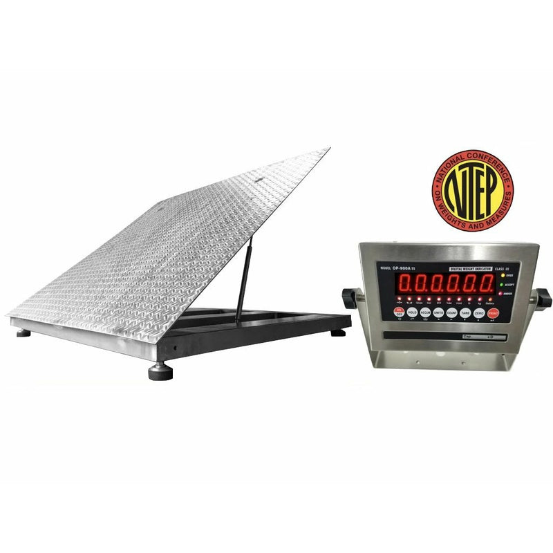 SellETon SL-800-SS-LT NTEP (Legal for trade) Lift Up Washdown Floor Scale