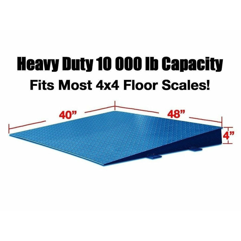 SellEton SL-750-4x4 10000lb 48"x40" Steel Ramp w/ Bolt-down Holes Fits Most 4'x4' Floor Scales