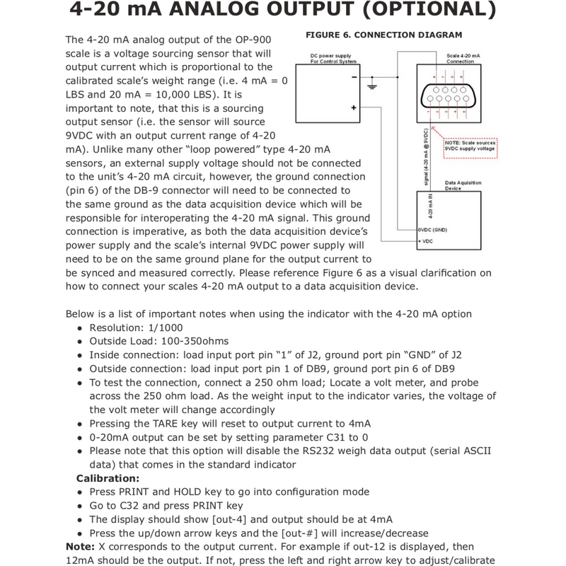 SellEton SL-7510 Mild Steel Indicator with RS-232 port (Optional Battery, 4-20 MA or 0-5v Relay)