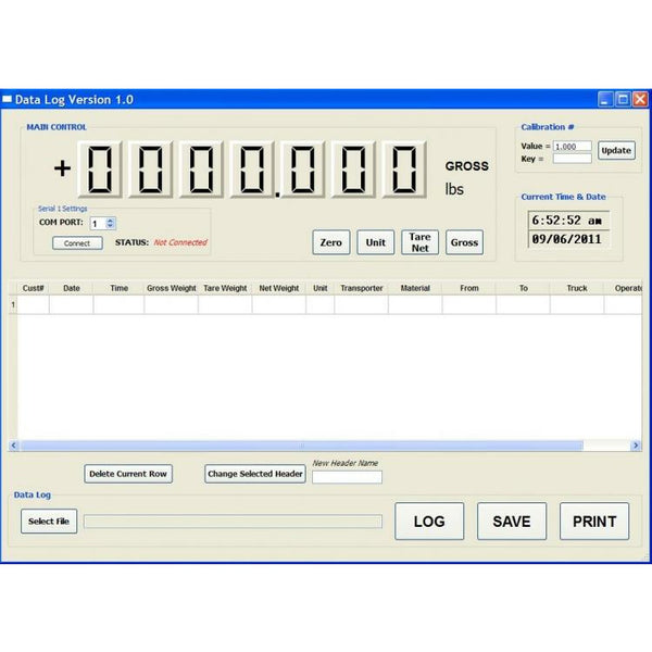 SellEton SL-S101 & SL-S102 Data Logging Software