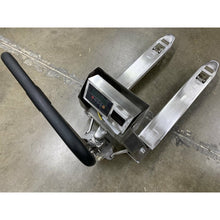 Load image into Gallery viewer, SL-3300-SS-PJP Pallet Jack Scale with Built-in Printer l 3300 lb Capacity