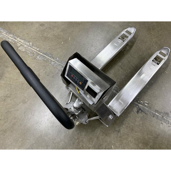 SL-3300-SS-PJP Pallet Jack Scale with Built-in Printer