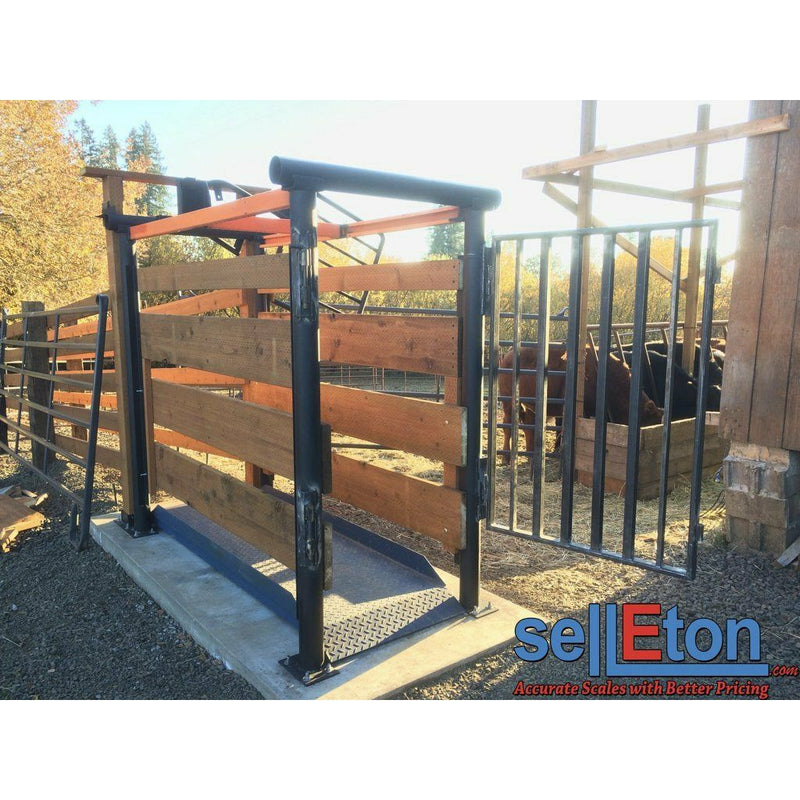 SellEton SL-929 Livestock & Cattle Alleyway Scale 5000 lbs x 1 lb
