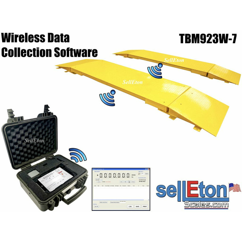 sellEton SL-923-12-80k 12' x 30" Heavy Duty Industrial 80Klbs. Semi Truck, Car, weighing Axle Scale