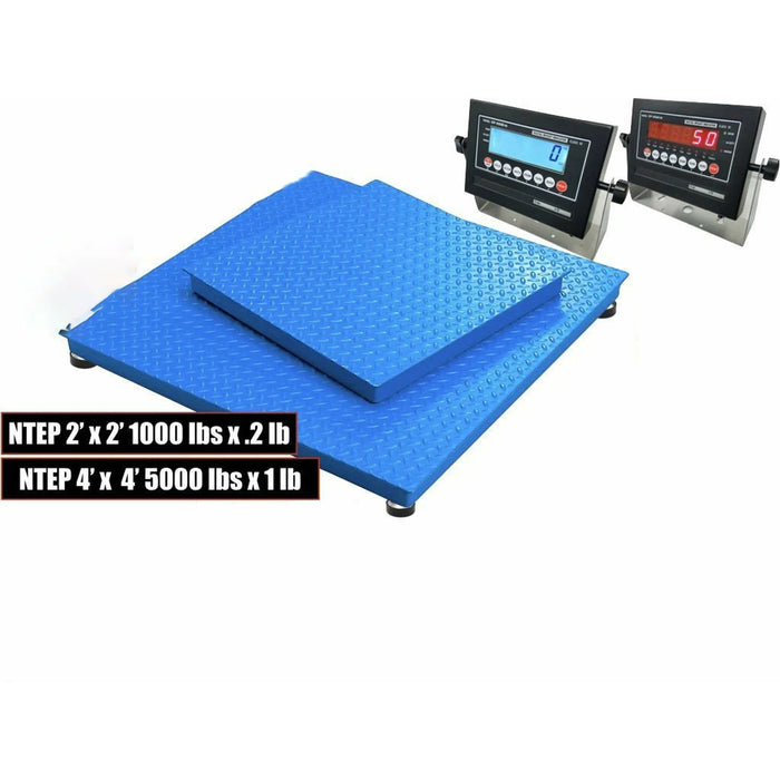 SellEton SL-800 Industrial NTEP 2' x 2' & 4' x 4' Floor scale for Warehouse pallet weighing