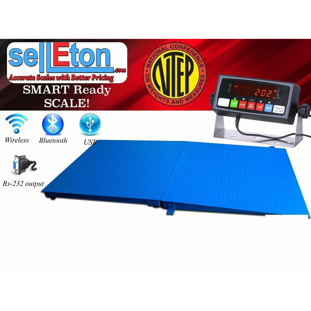 Online The 2,500 lbs x 0.5 lb Floor Scale Pallet | SellEton